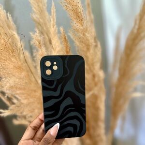 iPhone 11 Black Striped Case